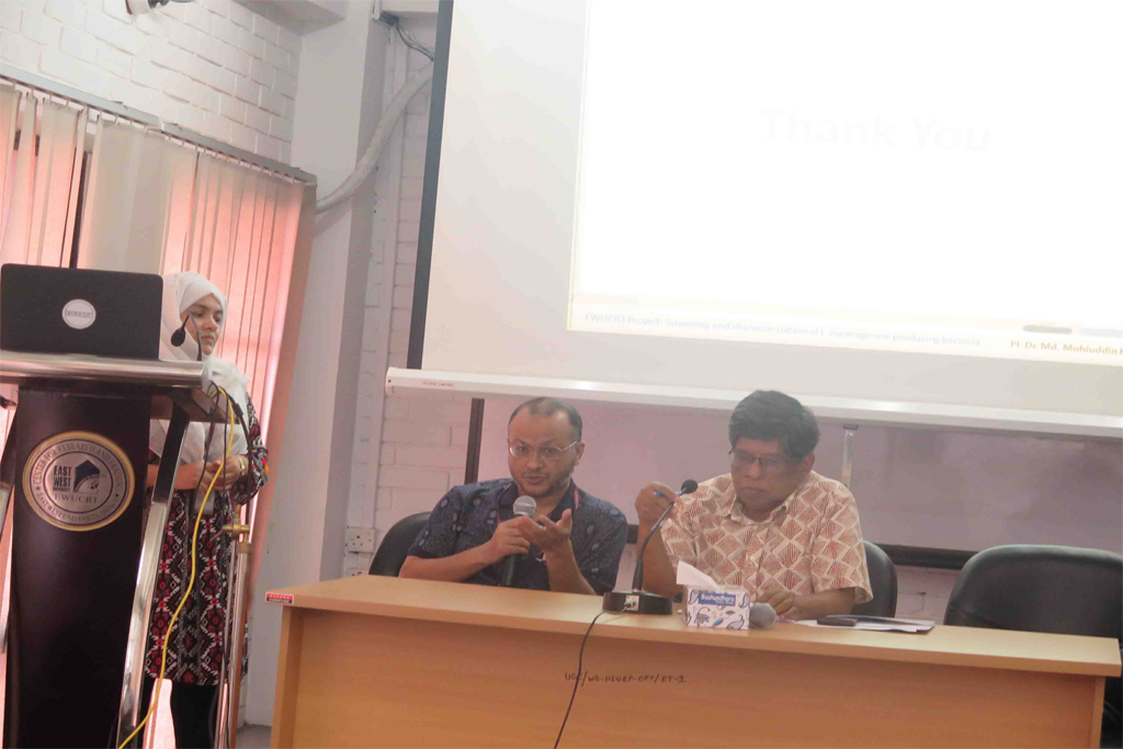 EWU-CRT Organizes a Research Seminar 