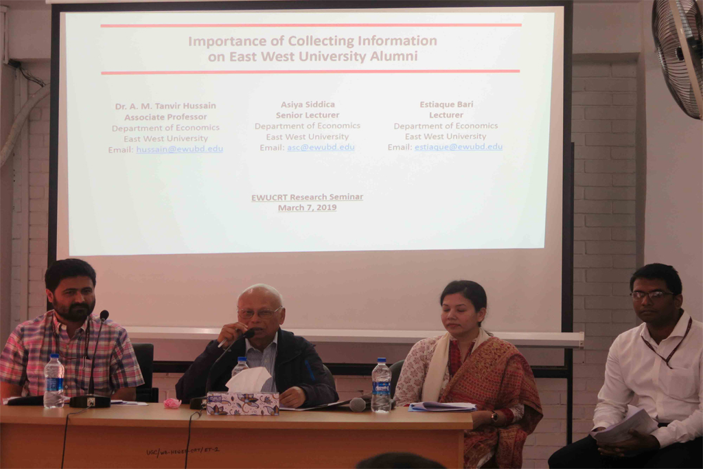 EWU-CRT Organizes a Research Seminar