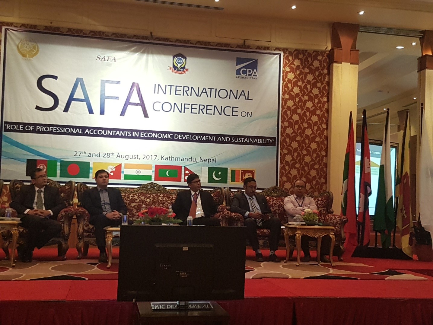 Dr. Nikhil Chandra Shil presented a paper in SAFA... 