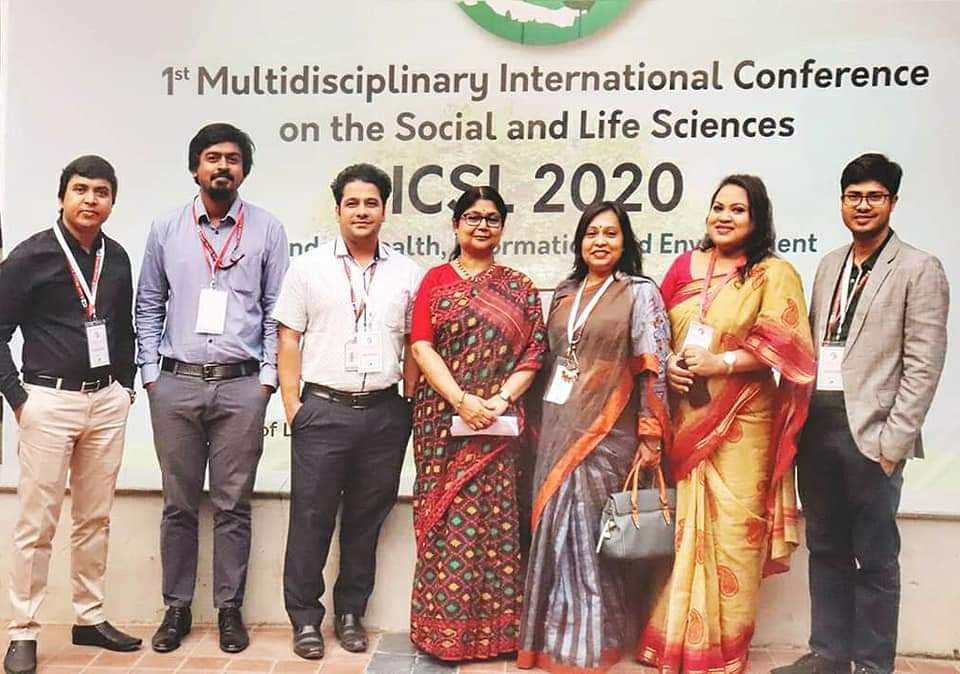 23) Faculties of the department in the 1st Multidisciplinary International Conference on the Social and Life Sciences-ICSL (27-29 February 2020).