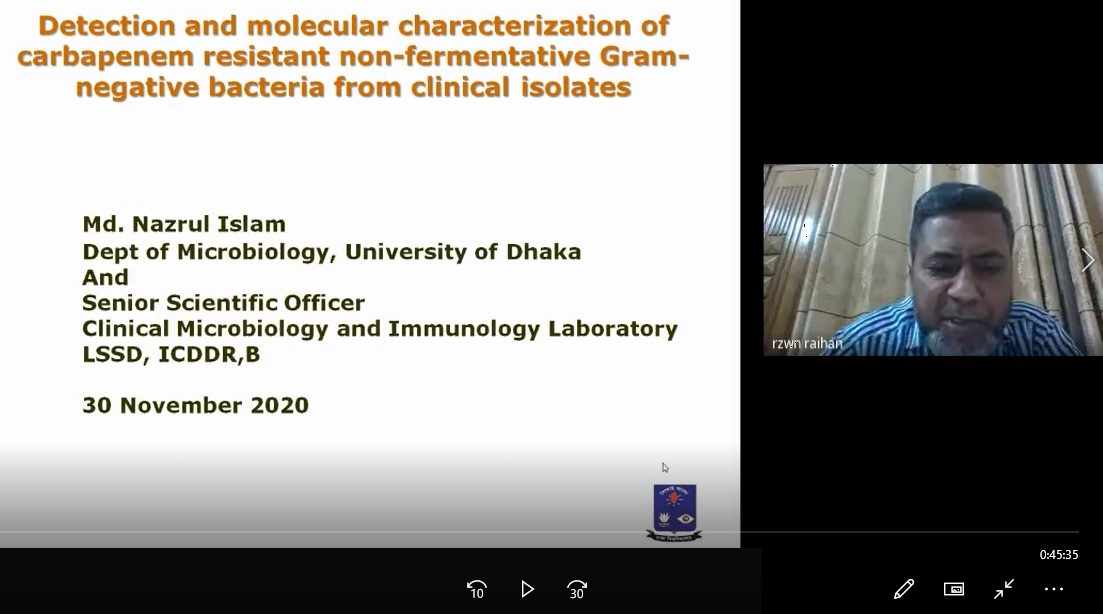 A Research Webinar Arranged by the Department of G...