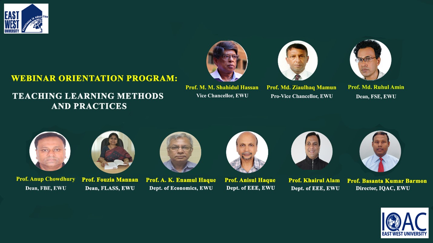 Webinar Orientation Program on “Teaching Learning...