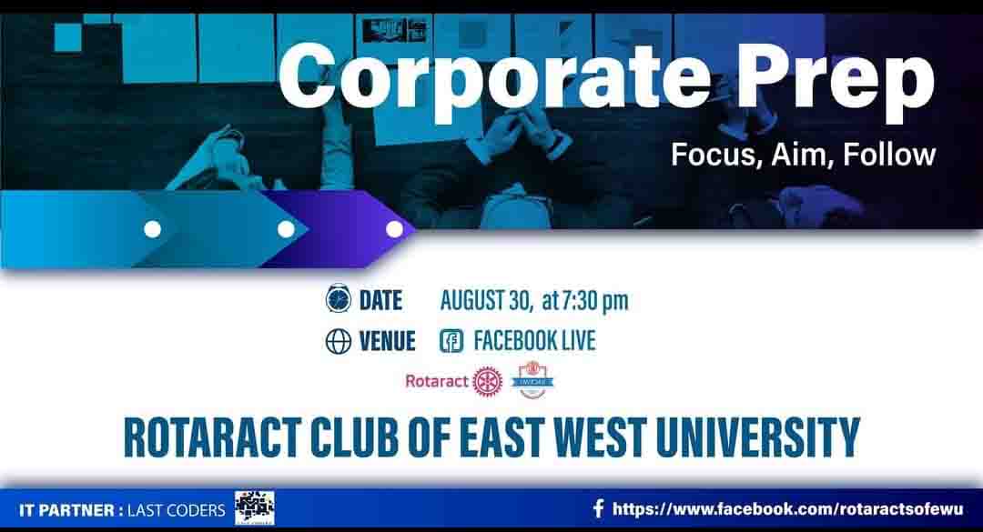 Rotaract club of East West University organized a... 