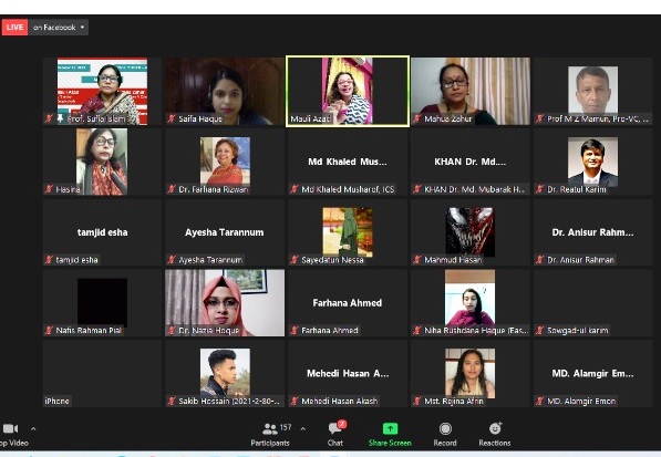 Webinar on ‘Addressing the issue of sexual harassm... 