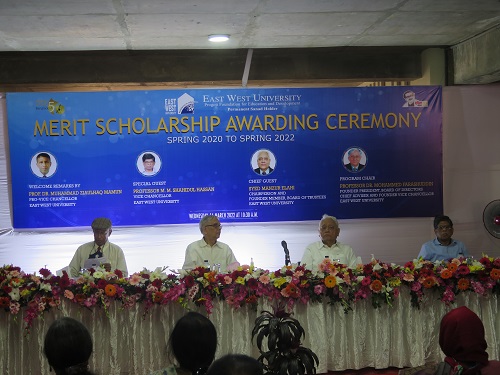 EWU Arranges a Merit Scholarship Awarding Ceremony... 