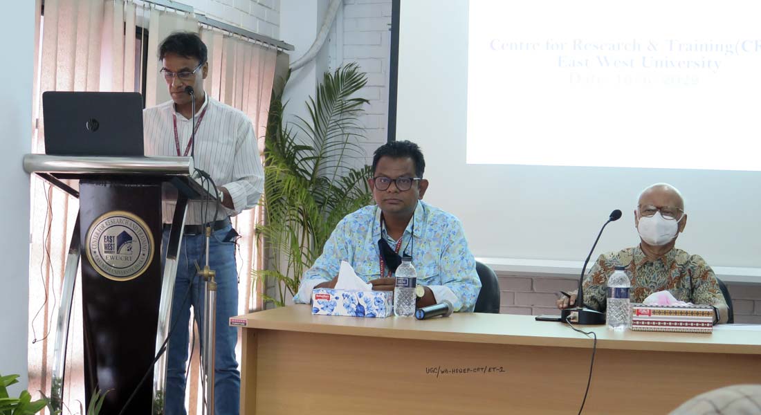 EWU-CRT Organized a Research Seminar 