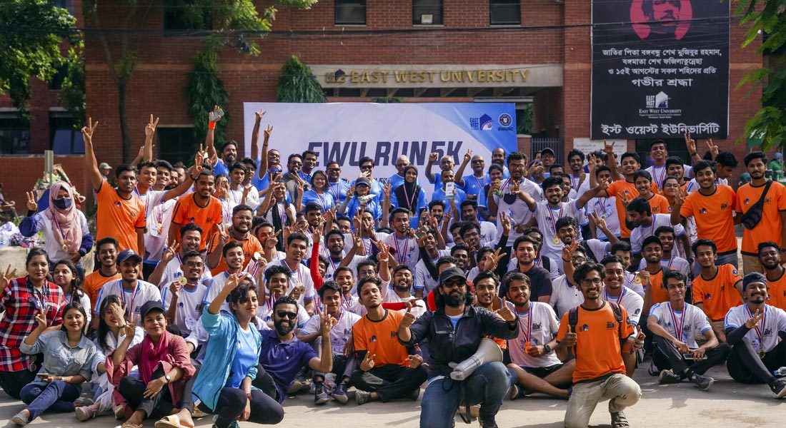 EWU 5K RUN organized by EWU Sports Club