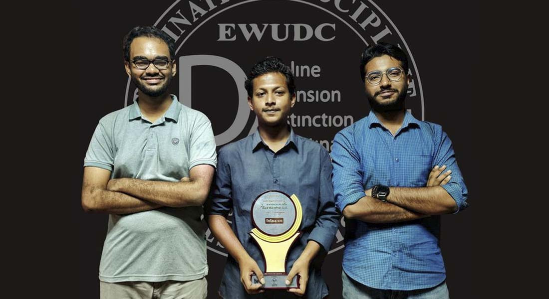 Team EWUDC achieved Runner-up position at 'জাতীয় আ...
