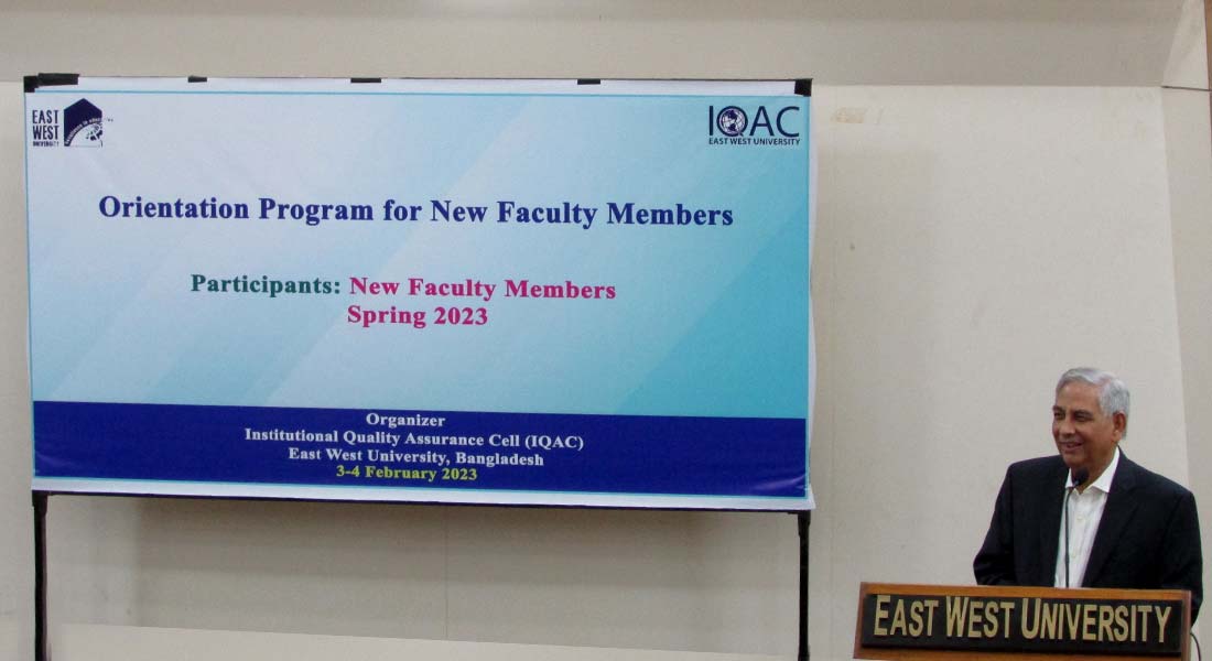 Orientation Program for the Newly Recruited Facult... 