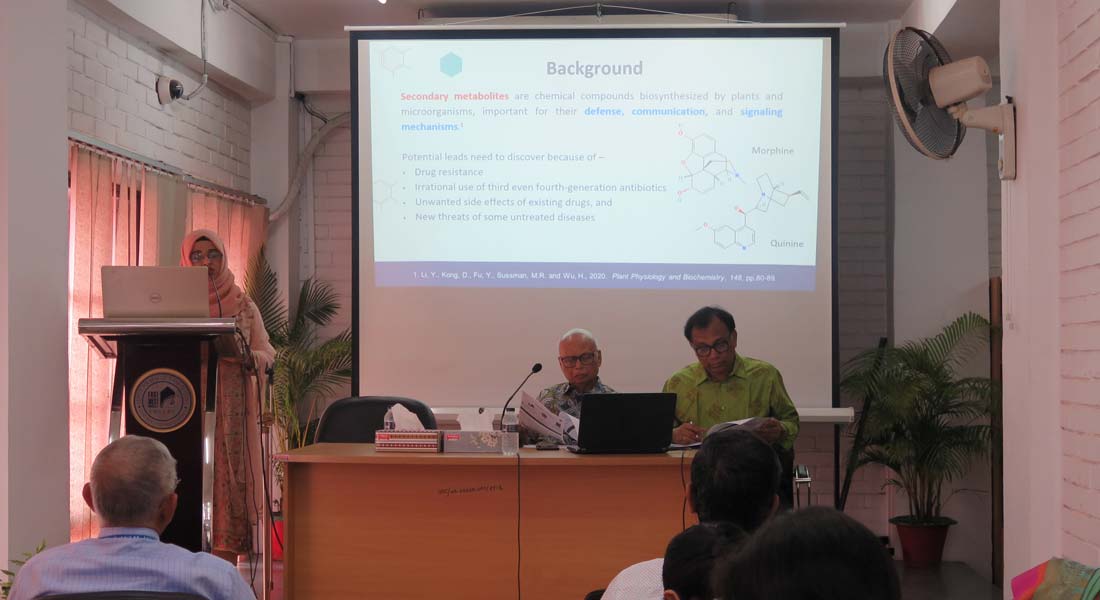 EWU-CRT Organized a Research Seminar 