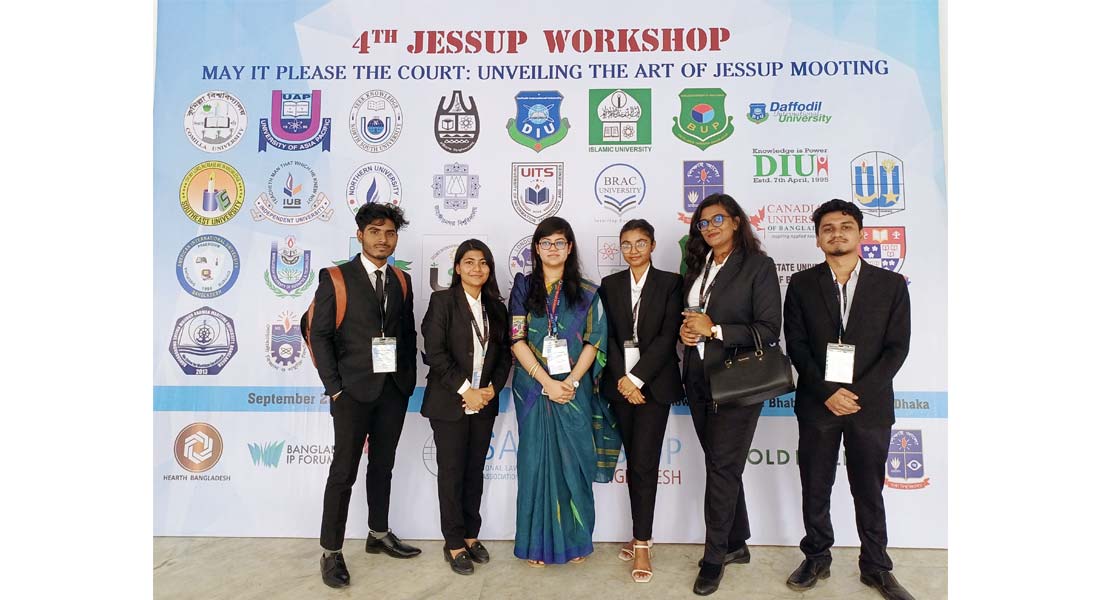 Students of East West University’s Department of Law Participated in the 4th Jessup Workshop ‘May It...