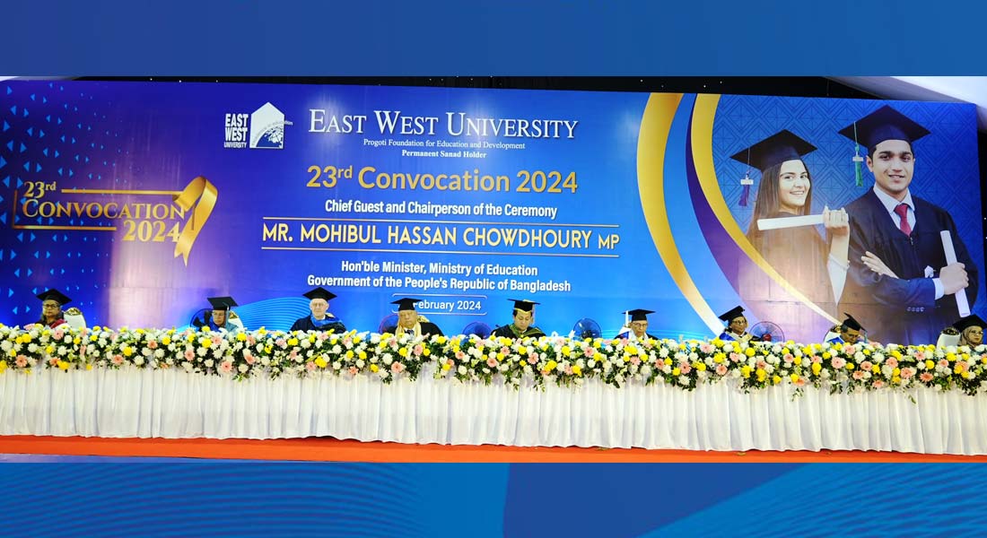 East West University Celebrates its 23rd Convocati... 