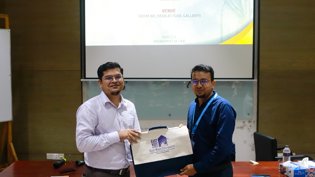 EWU Department of Law organized specialized Workshop on ‘Deception Detection through Body Language A...