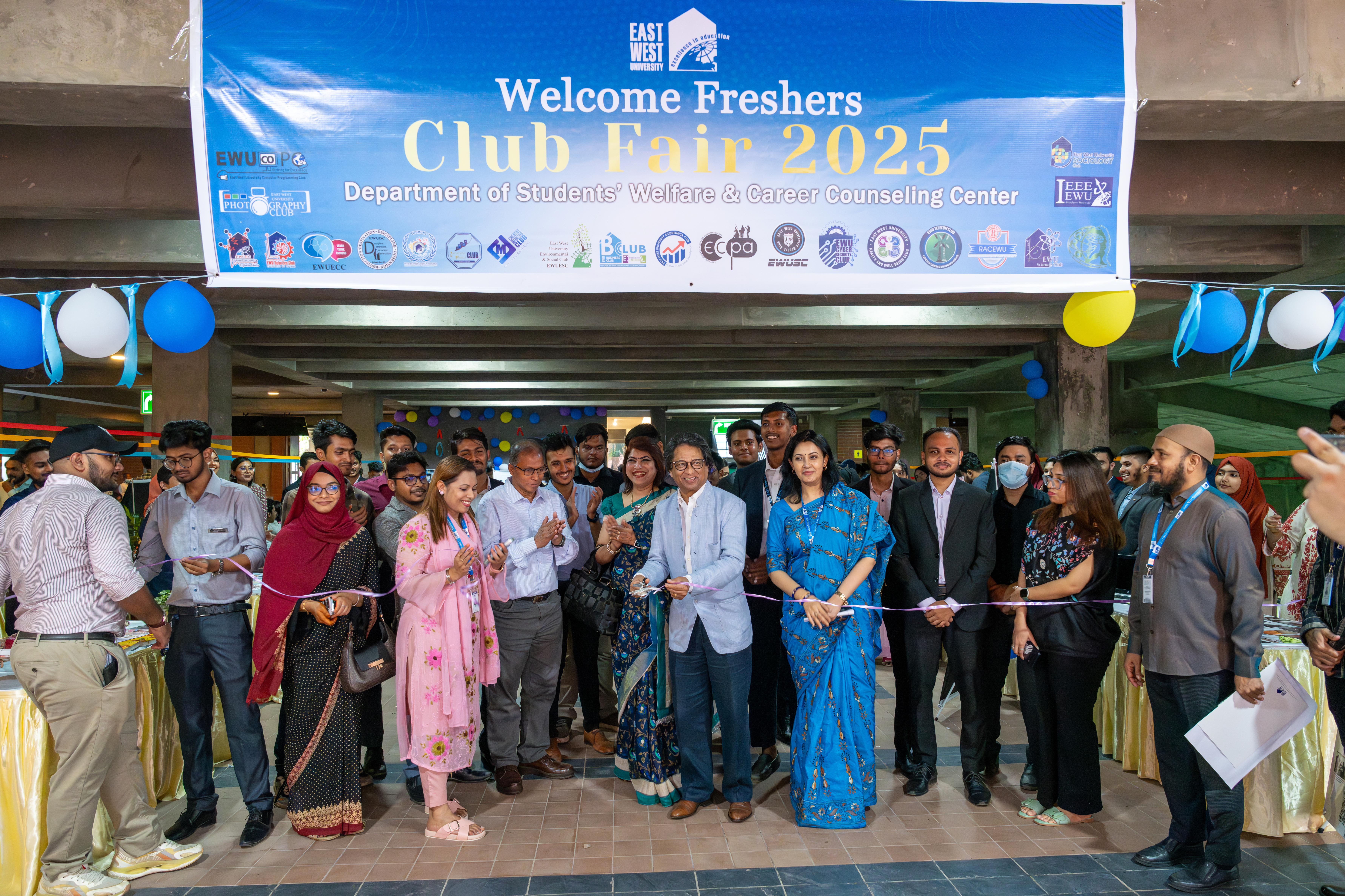 EWU DSW Hosts ‘Club Fair – Summer 2025’ to Welcome Freshers