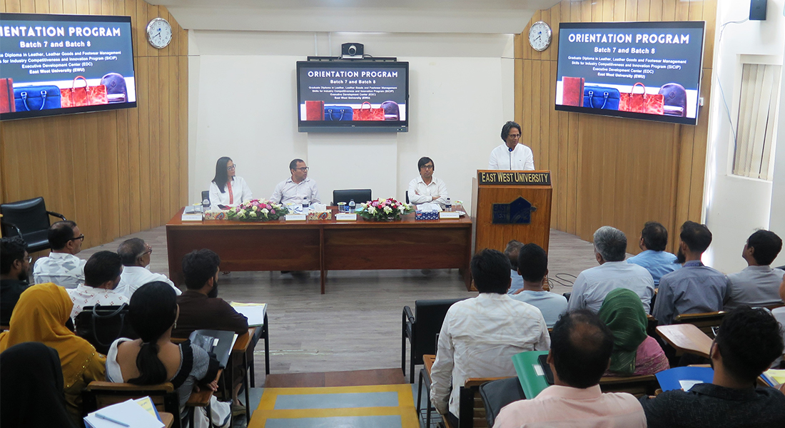 East West University Holds Orientation for Leather... 