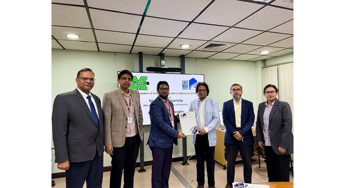 East West University and Marshall University, USA Sign Landmark MoU to Strengthen Global Academic Co...