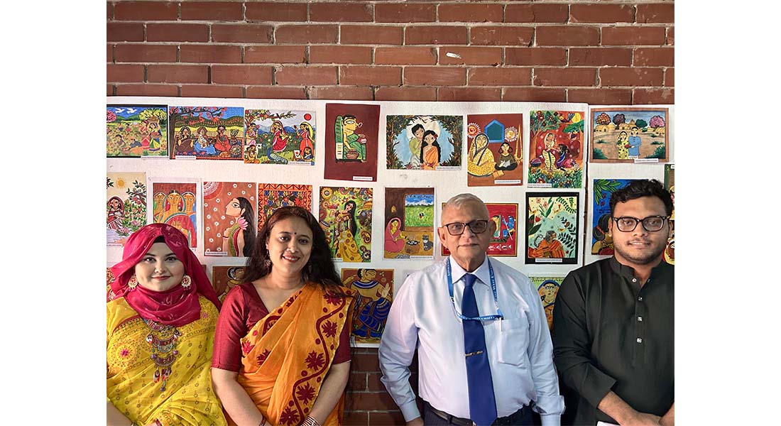 Department of English Welcomes Spring with “Spring in the Air 2026” at East West University