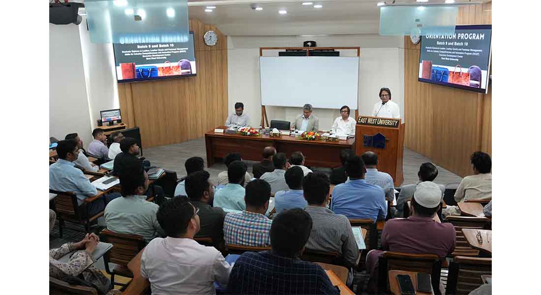 East West University Holds Orientation Program for... 