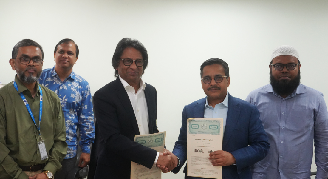 East West University Signs MoU with IDCOL to Advance Renewable Energy Research and Innovation