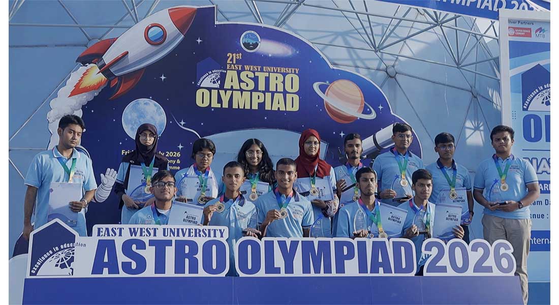 21st East West University Astro-Olympiad 2026 Concludes: 30 Pre-Trainees Selected for International...